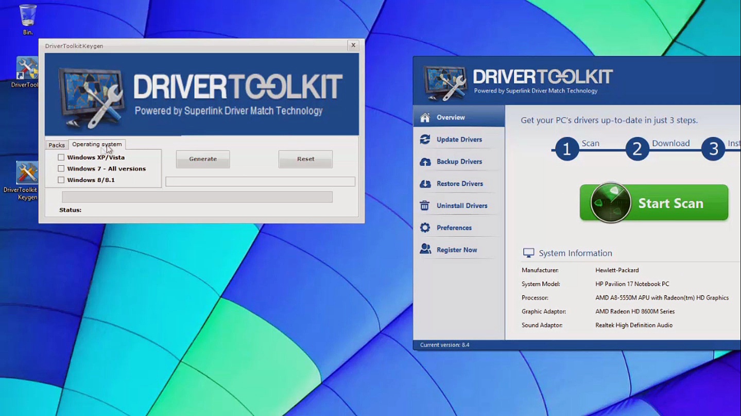 driver toolkit 8.5 download error